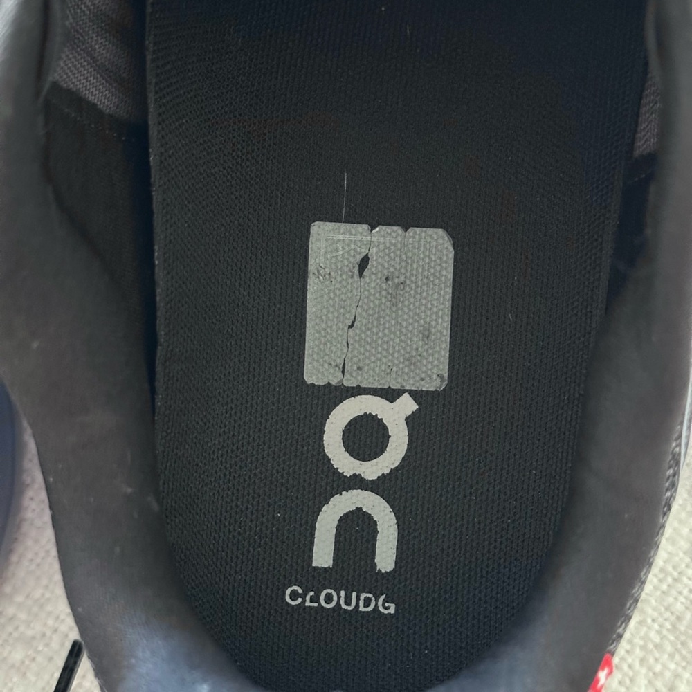 ON Running Cloudgo Black/Shale Men's Running Shoes Size 11 - Picture 9 of 13